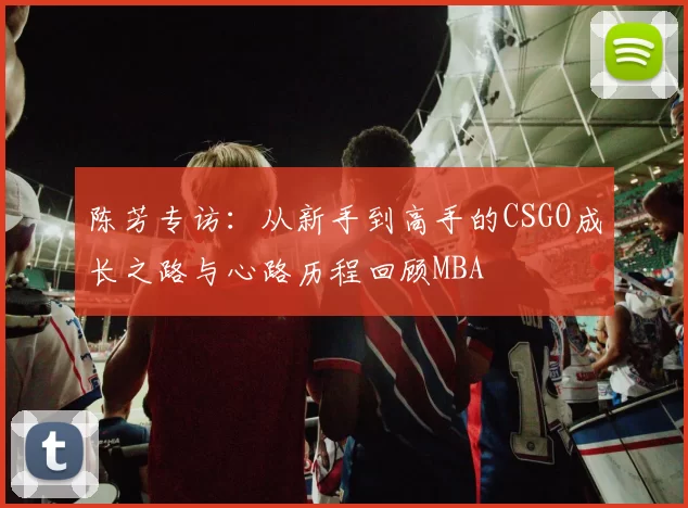 陈芳专访：从新手到高手的CSGO成长之路与心路历程回顾MBA